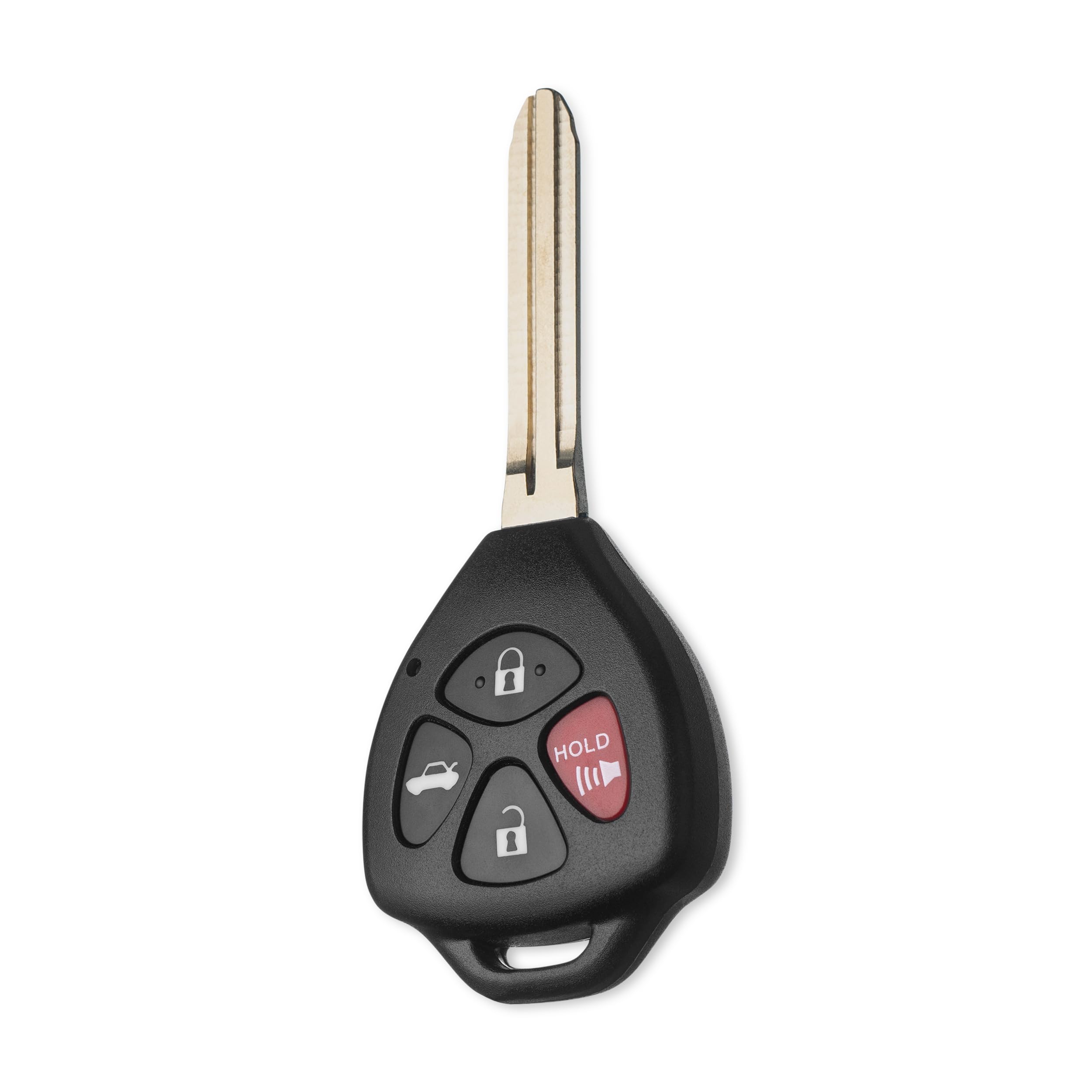FOBTEK Keyless Entry Remote Head Key Fob for Toyota Corolla Avalon Venza Matrix Replacement for GQ4-29T, 89070-12820 (for G chip, 4-Button)